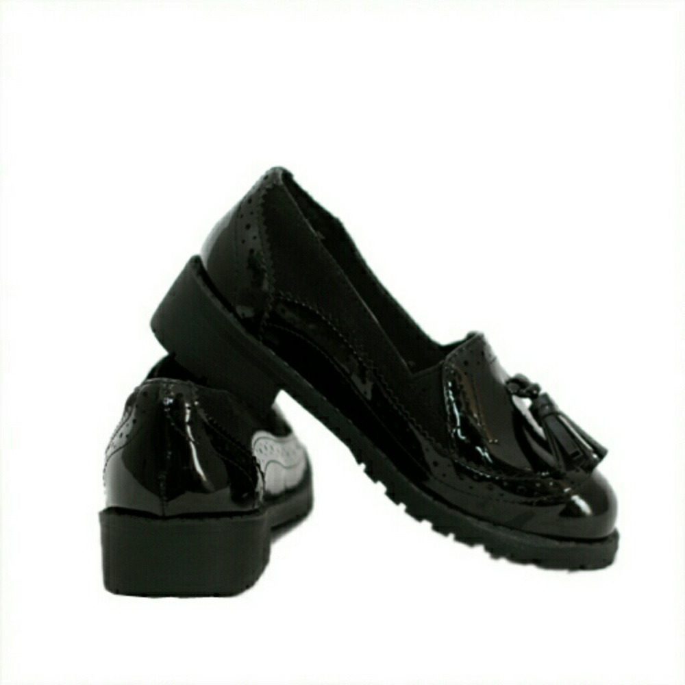 Girls loafer flat shoe size 10